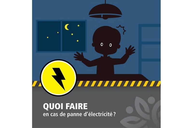 Quelques conseils de la ville de Magog en cas de panne de courant